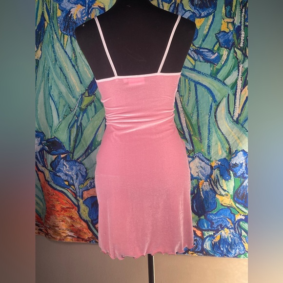 PRESIDENTS DAUGHTER MINI PINK DRESS - Picture 2 of 4